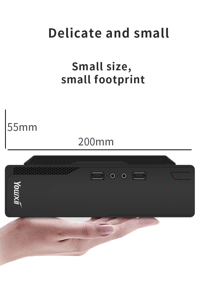 Yowxii Windows10 Mini Pocket PC Intel Quad-Core I3/I5/I7 14nm 4GB RAM 64GB Fanless Mini PC