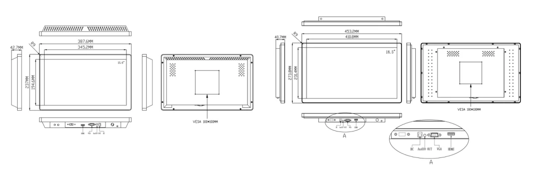 15 Inch Industrial Android RFID Barcode Reader Spi Tablet for Parcel Locker Postal Delivery Locker