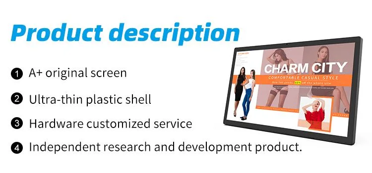 32 Inch Wall Mounted Industrial Android Tablet Touchscreen Rk3288 for Business