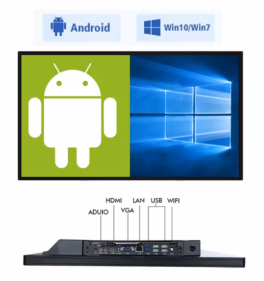 Full HD 32-дюймовый 10-точечный емкостный сенсорный планшетный ПК/настенный планшет Android
